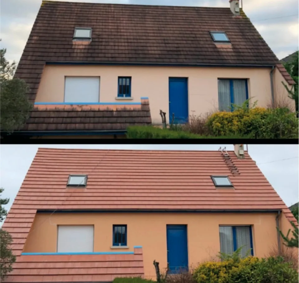 Avant et après sur un chantier VALTÉOR